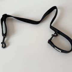 Out-'Dora' Black Corduroy Adjustable Lead