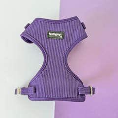 Indigo Corduroy Dog Harness - PoochyPups - Dog Harnesses & Toys