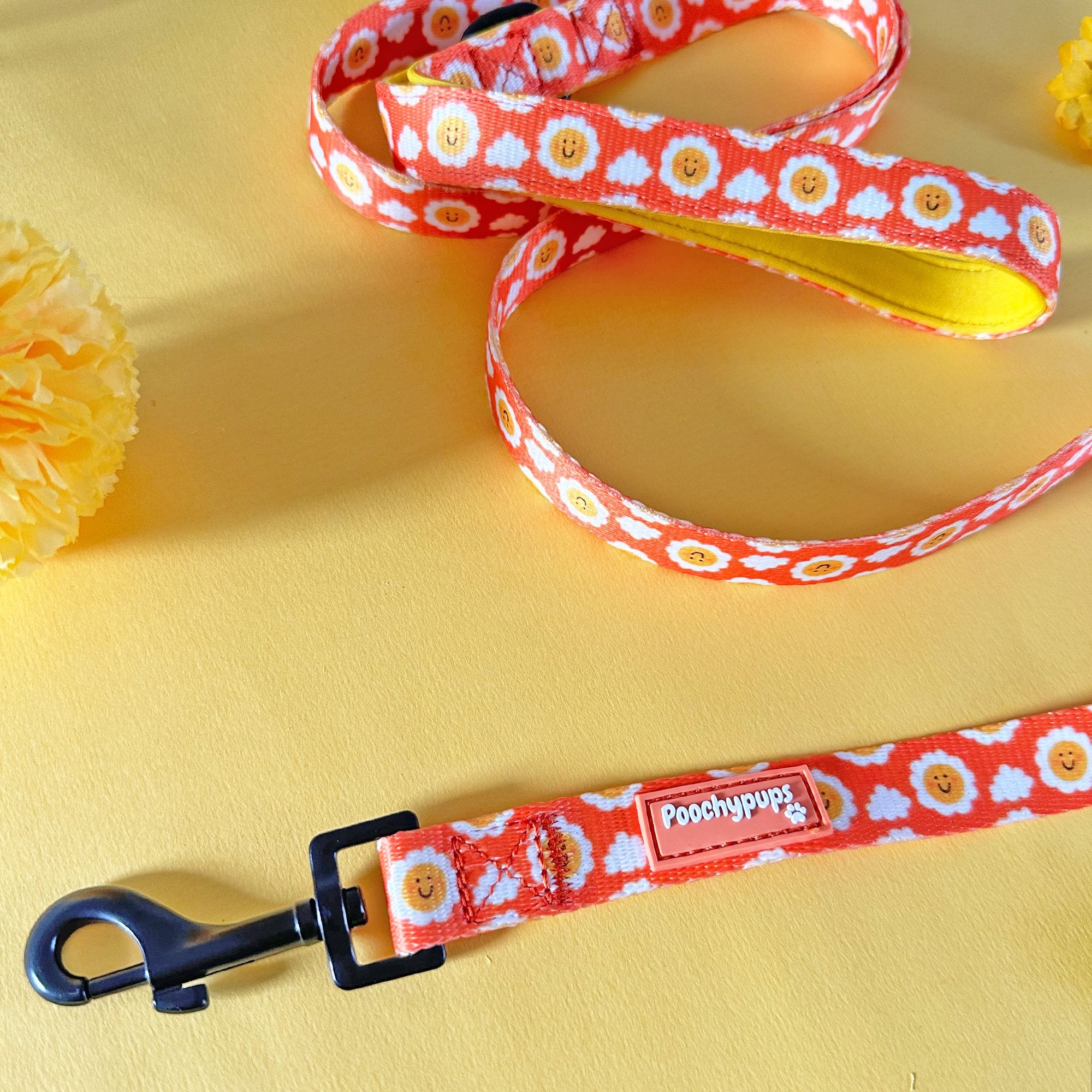 Smiley Sun Dog Lead - PoochyPups - Dog Harnesses & Toys