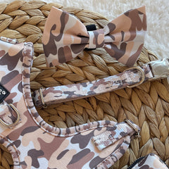 Camo Bow - PoochyPups - Dog Harnesses & Toys