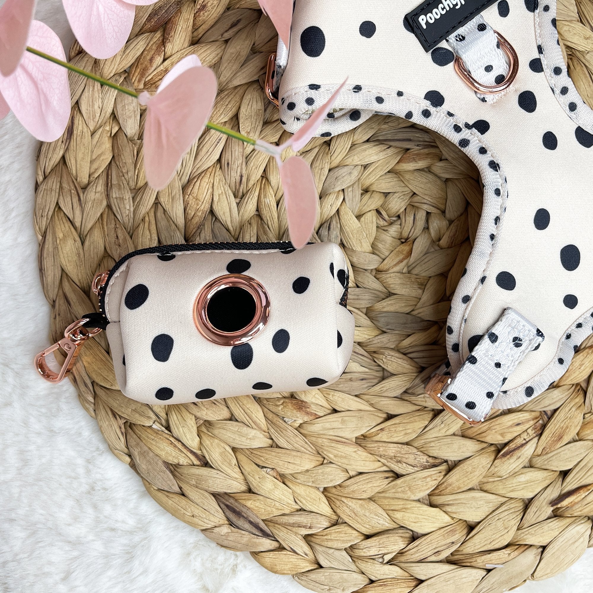 Dotty Poo Bag Holder - PoochyPups - Dog Harnesses & Toys